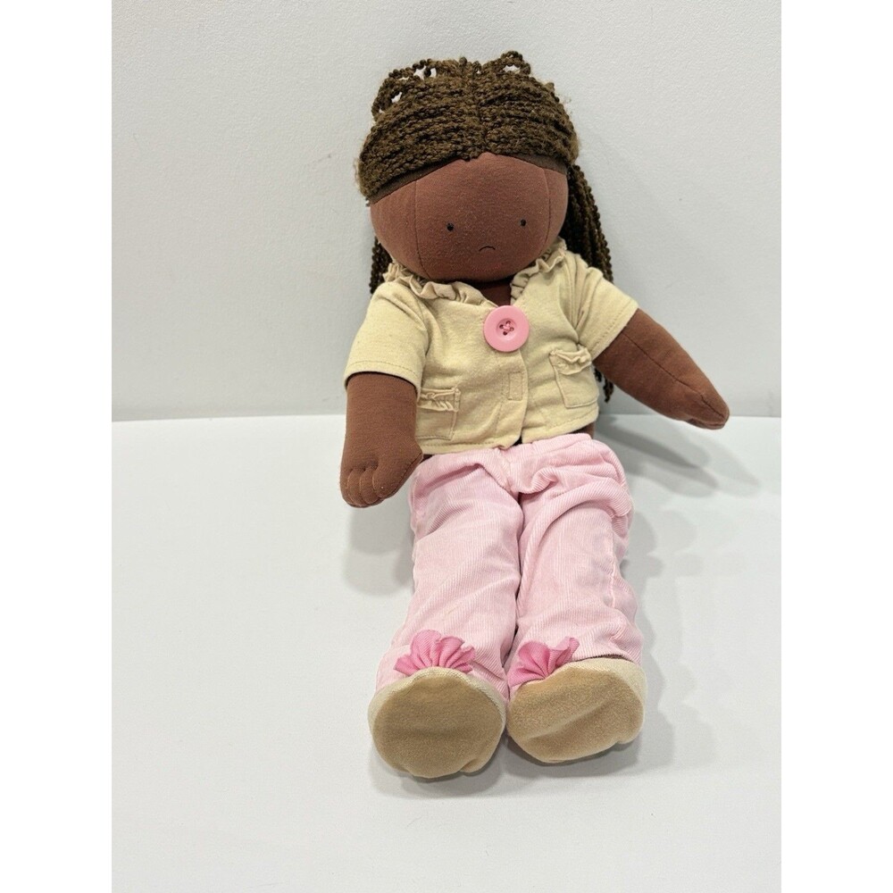 Pottery Barn Kids Doll African American Olivia North American Bear Co. PBK 2010
